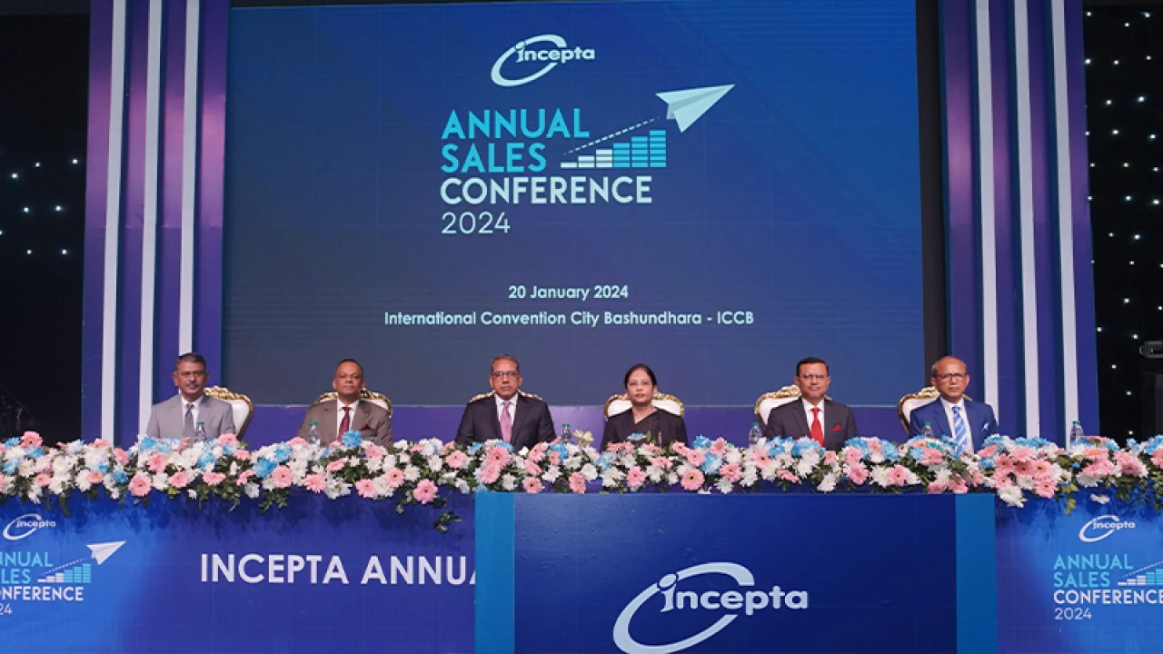 ইনসেপ্টা ফার্মাসিউটিক্যালসের বার্ষিক বিক্রয় সম্মেলন অনুষ্ঠিত