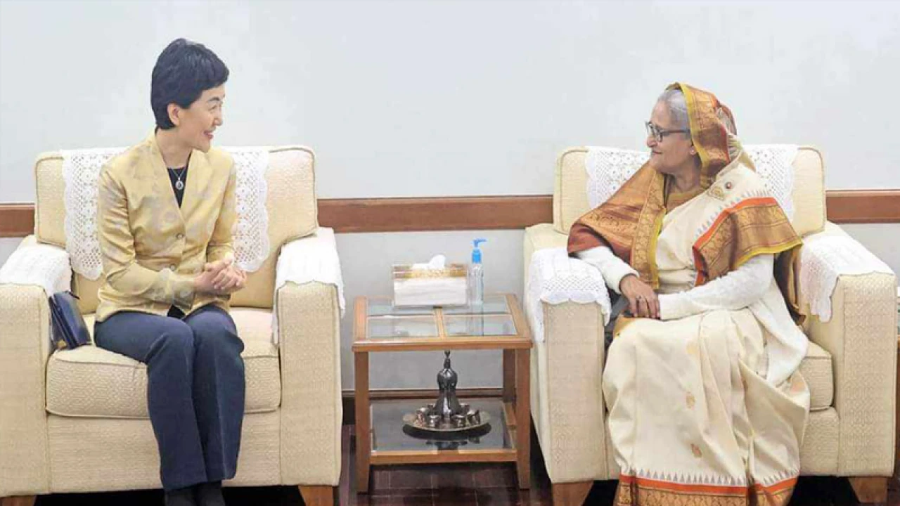 প্রধানমন্ত্রীর সঙ্গে চীনের প্রতিনিধিদলের সাক্ষাৎ