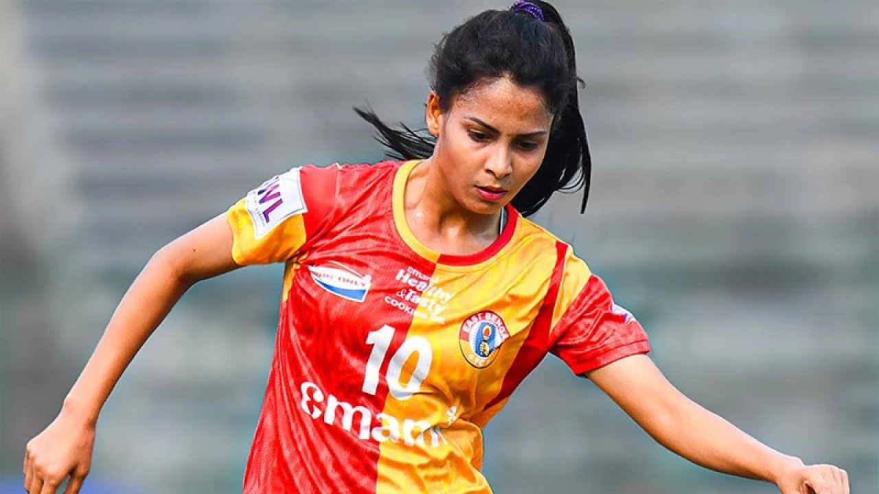 ভারতের ফুটবল লিগে সানজিদার অভিষেক