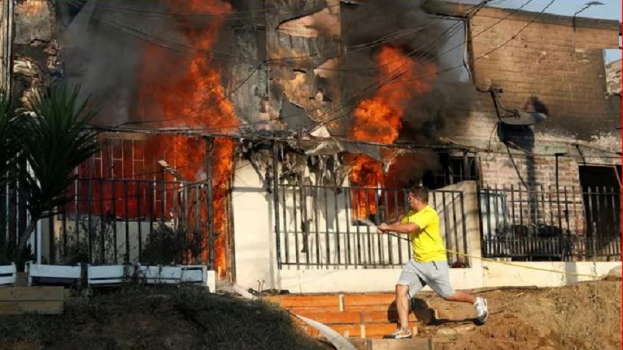 চিলিতে ভয়াবহ দাবানলে ৪৬ জনের প্রাণহানি