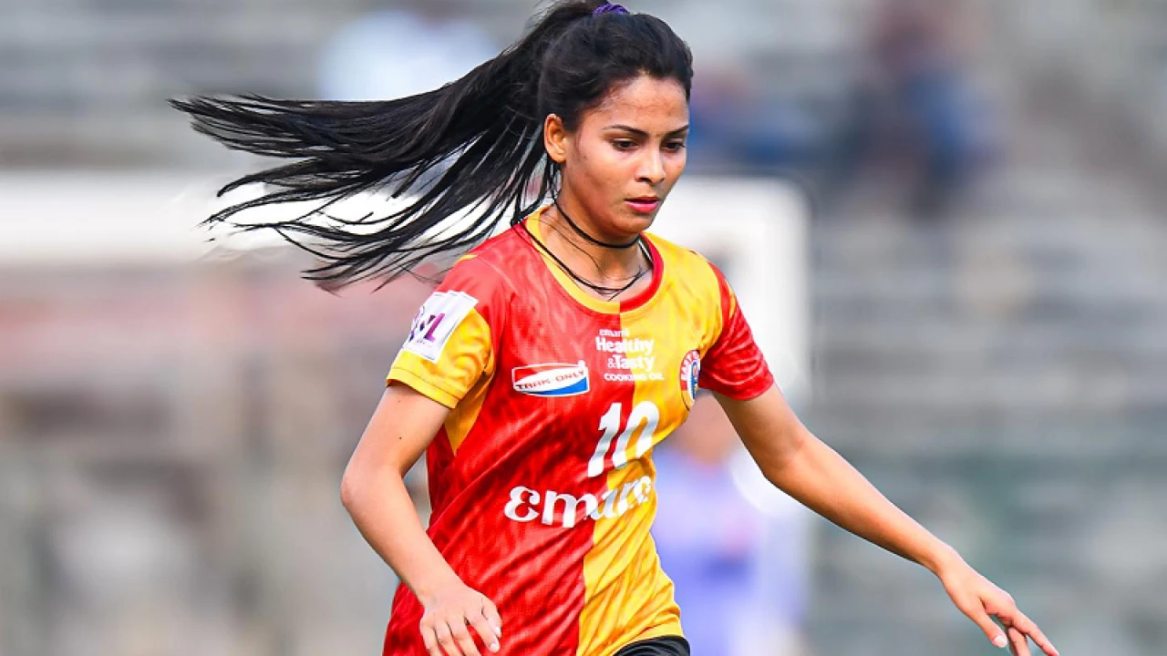 ভারতের লিগে সাবিনাদের বিপক্ষে সানজিদার গোল, তবুও হারল দল