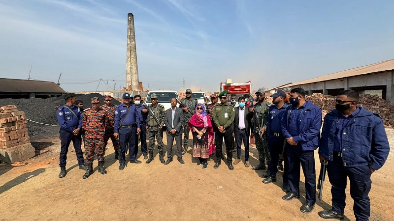 সিরাজগঞ্জে ৯ ইটভাটাকে ৪৭ লাখ টাকা জরিমানা