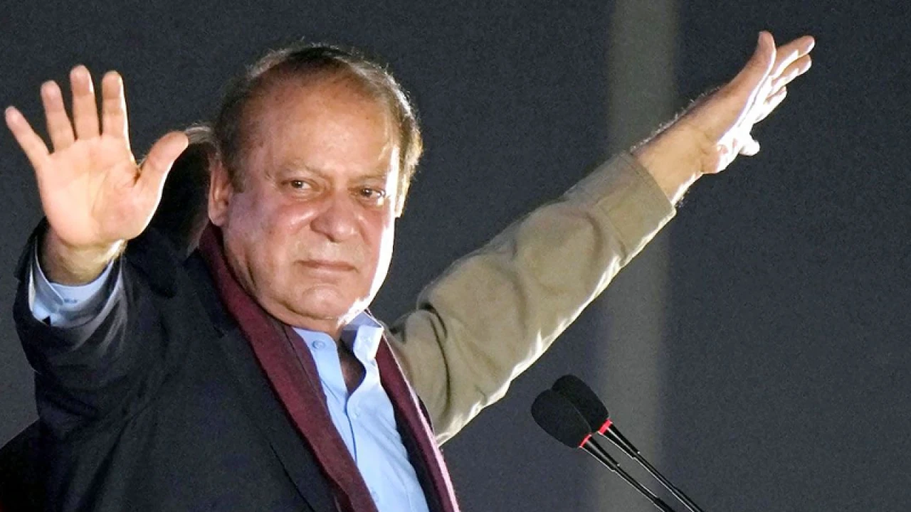 ফল ঘোষণা মাঝপথেই নিজেকে বিজয়ী ঘোষণা নওয়াজ শরীফের