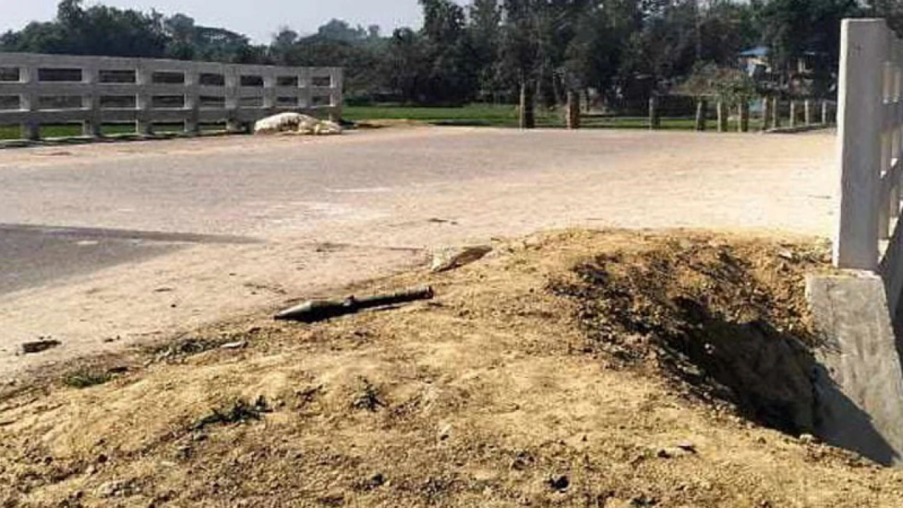 ঘুমধুম সীমান্তে আরও একটি মর্টারশেল উদ্ধার