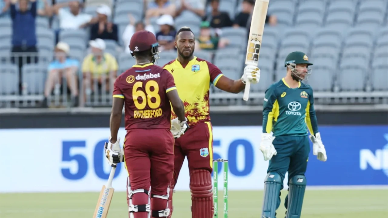 রাসেলের তাণ্ডবের পর অজিদের হারাল উইন্ডিজ