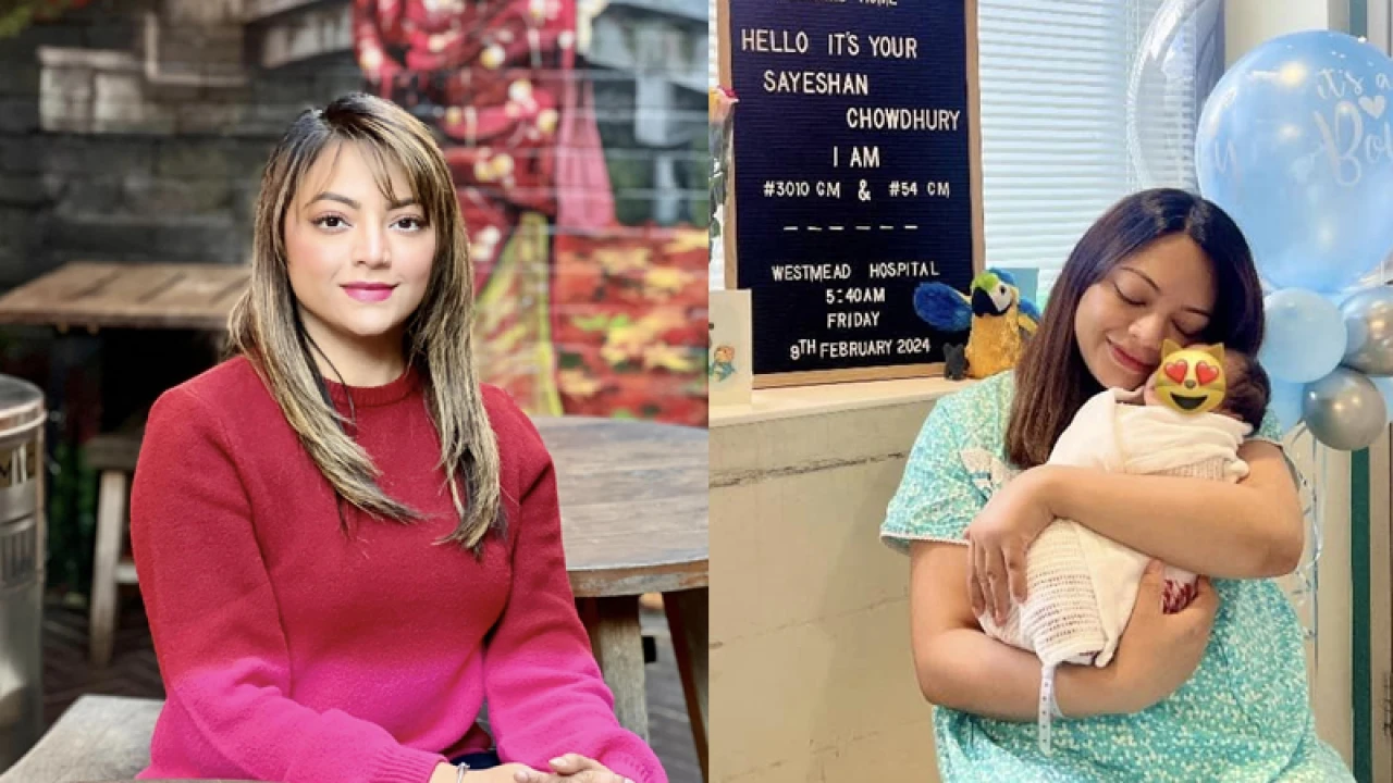 মা হয়েছেন ঈশানা