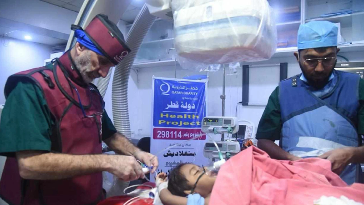 জন্মগত হৃদ্‌রোগে আক্রান্ত শিশুদের বিনামূল্যে চিকিৎসা দিচ্ছে কাতার চ্যারিটি