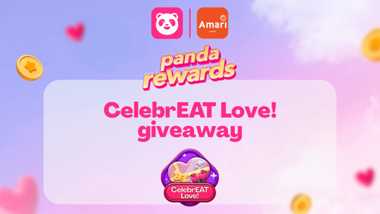 সেলিব্রেট লাভ গিভঅ্যাওয়ে ক্যাম্পেইন বিজয়ীর নাম ঘোষণা করল ফুডপ্যান্ডা