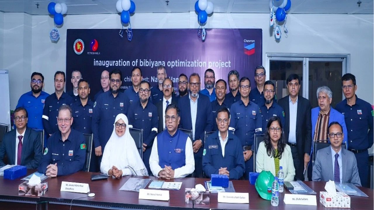 বিদ্যুৎ প্রতিমন্ত্রীর বিবিয়ানা গ্যাস প্ল্যান্ট পরিদর্শন