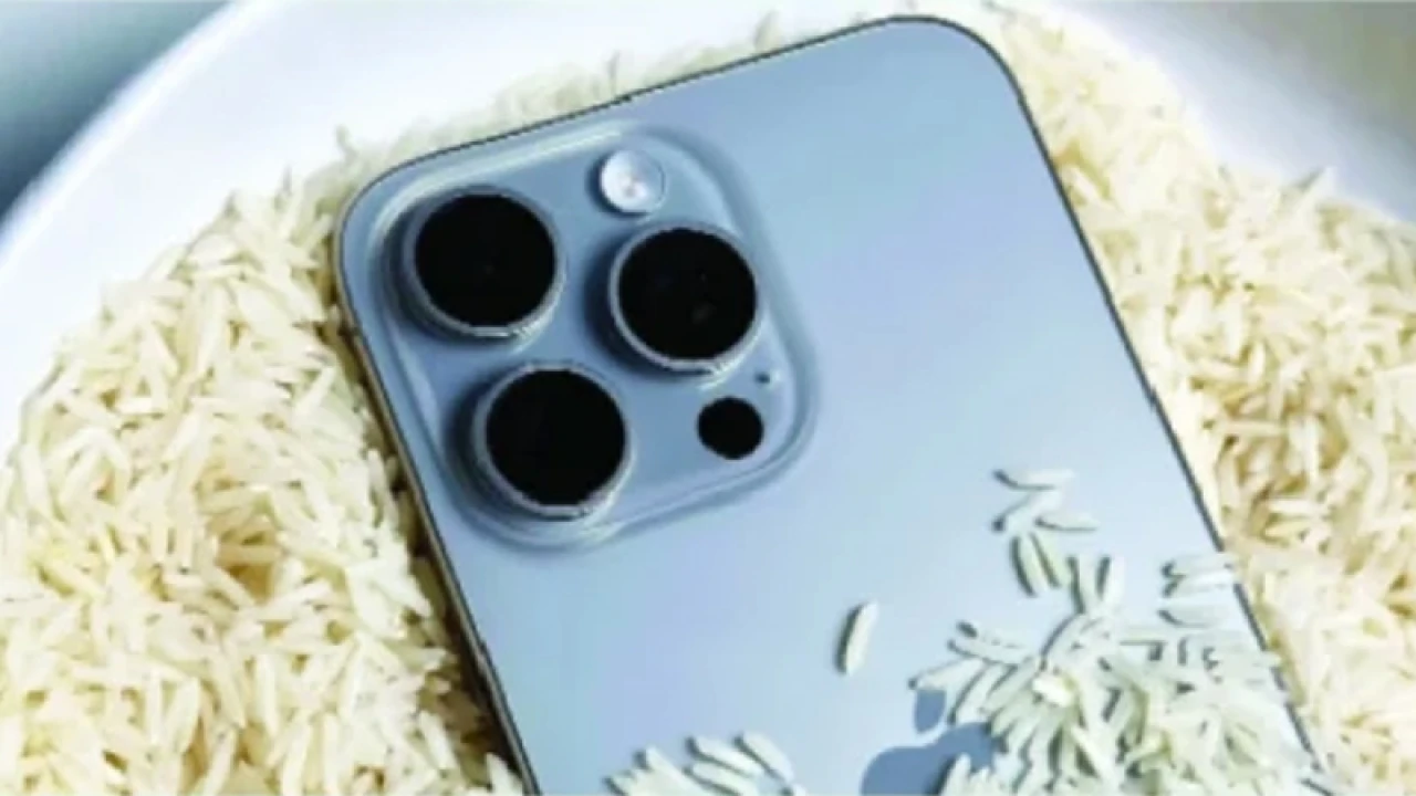 ভেজা আইফোন চালভর্তি ব্যাগে রাখা বিপজ্জনক