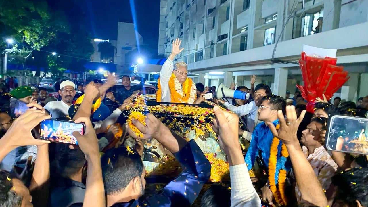 বিএনপি নেতা আলতাফ হোসেন চৌধুরী কারামুক্ত