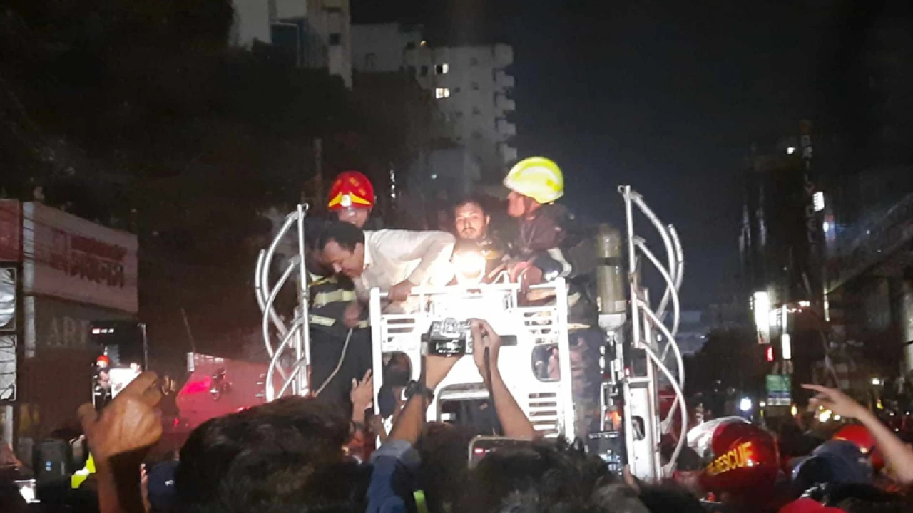 বেইলি রোডে আগুনের সূত্রপাত যেভাবে