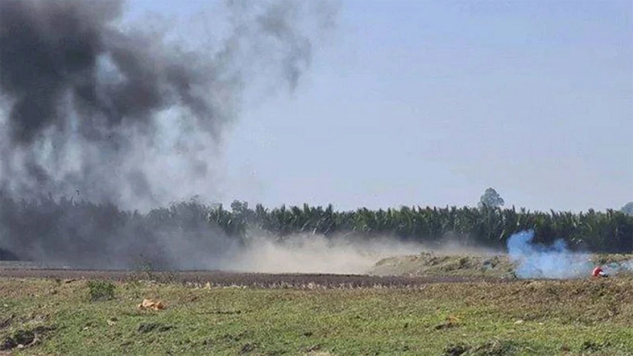 মর্টারশেল ও গুলির শব্দে কাঁপছে সীমান্ত