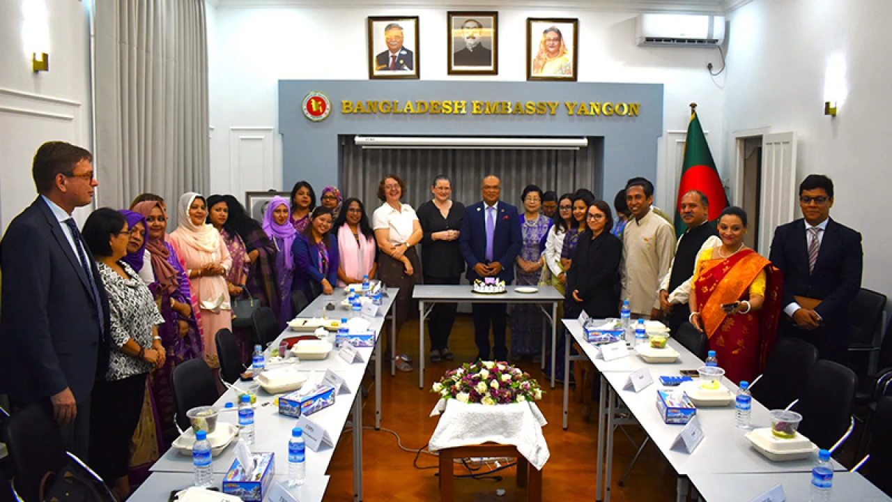 মিয়ানমারে আন্তর্জাতিক নারী দিবস পালিত