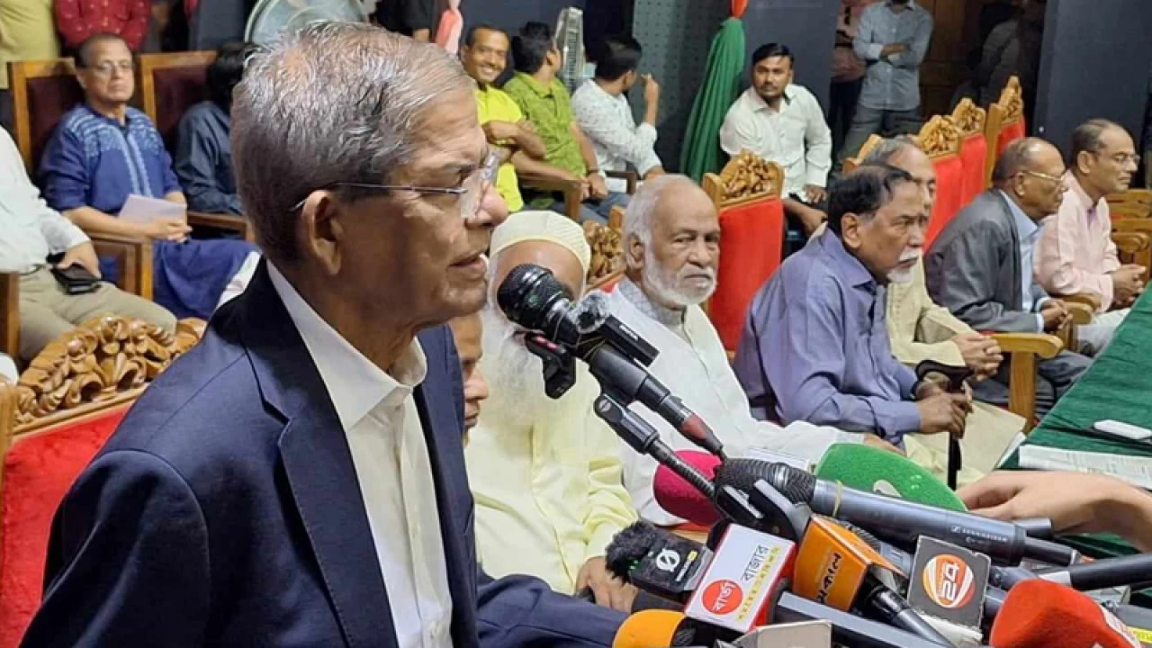 আমাদের এখন কথা বলার সময় কম: মির্জা ফখরুল