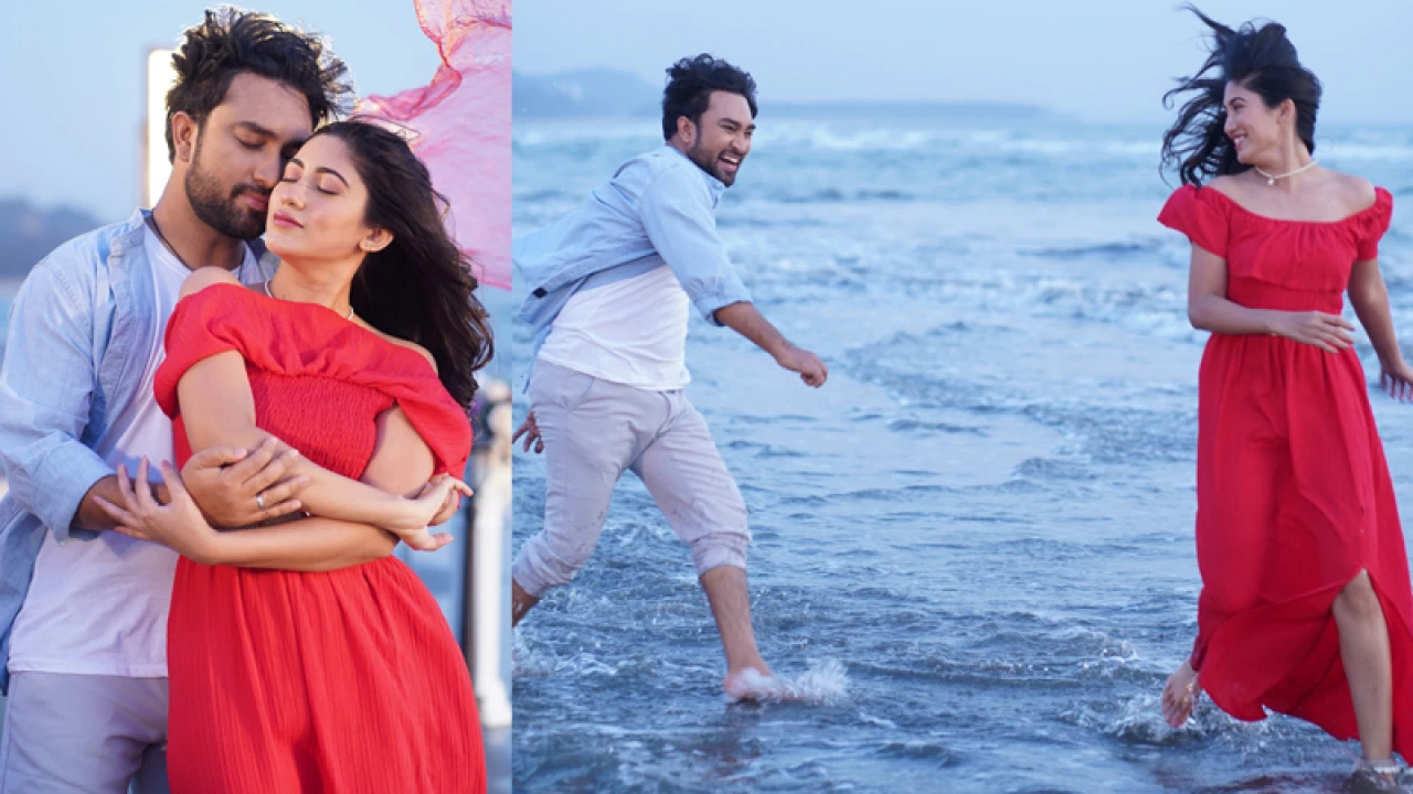 সমুদ্র সৈকতে জোভান-সাফার ‘অনন্ত প্রেম’!