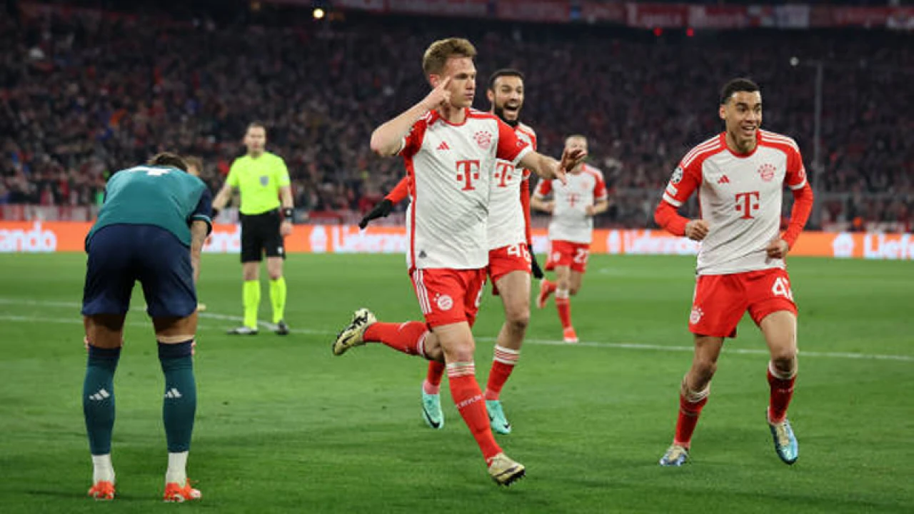 আর্সেনালকে বিদায় করে শেষ চারে বায়ার্ন