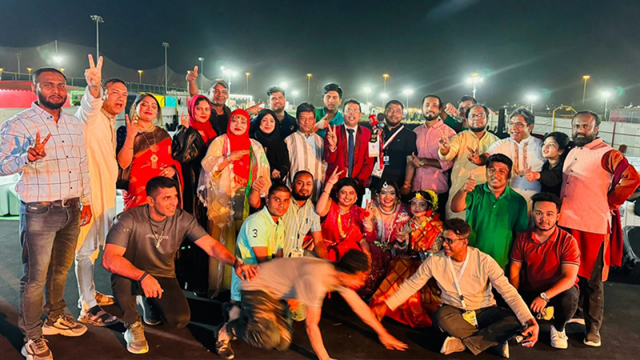 সৌদিতে ঈদ ফেস্টিভ্যাল মঞ্চে বাংলাদেশী পরিবেশনা