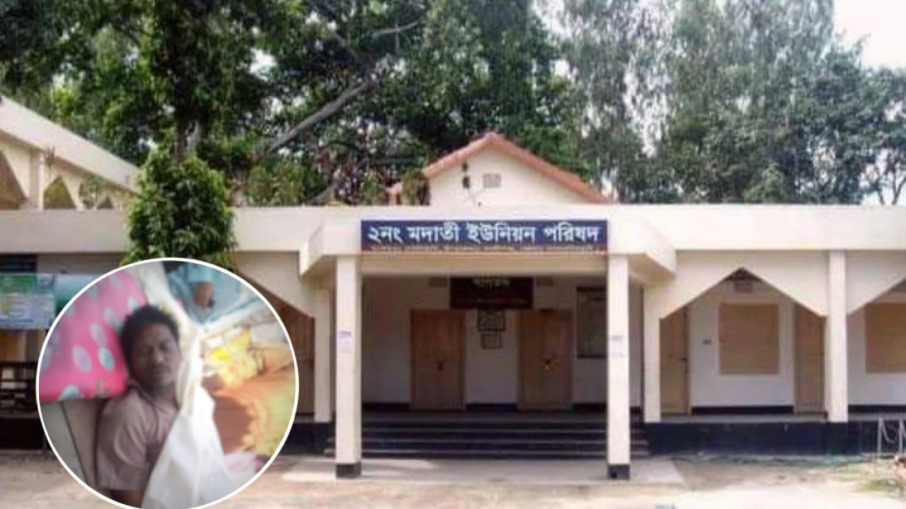 হোটেলে খাওয়া শেষে মাটিতে লুটিয়ে পড়েন রাশেদুল