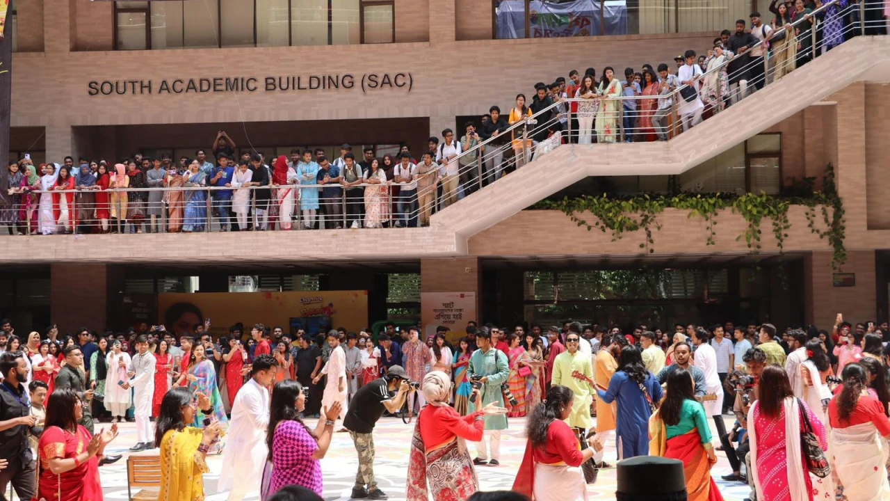 সাংস্কৃতিক আয়োজনে এনএসইউতে বাংলা নববর্ষ উদযাপন