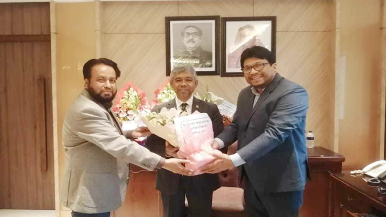 আর্থিক প্রতিষ্ঠানের সচিবের সঙ্গে বিআইসিএম প্রতিনিধিদের সাক্ষাৎ