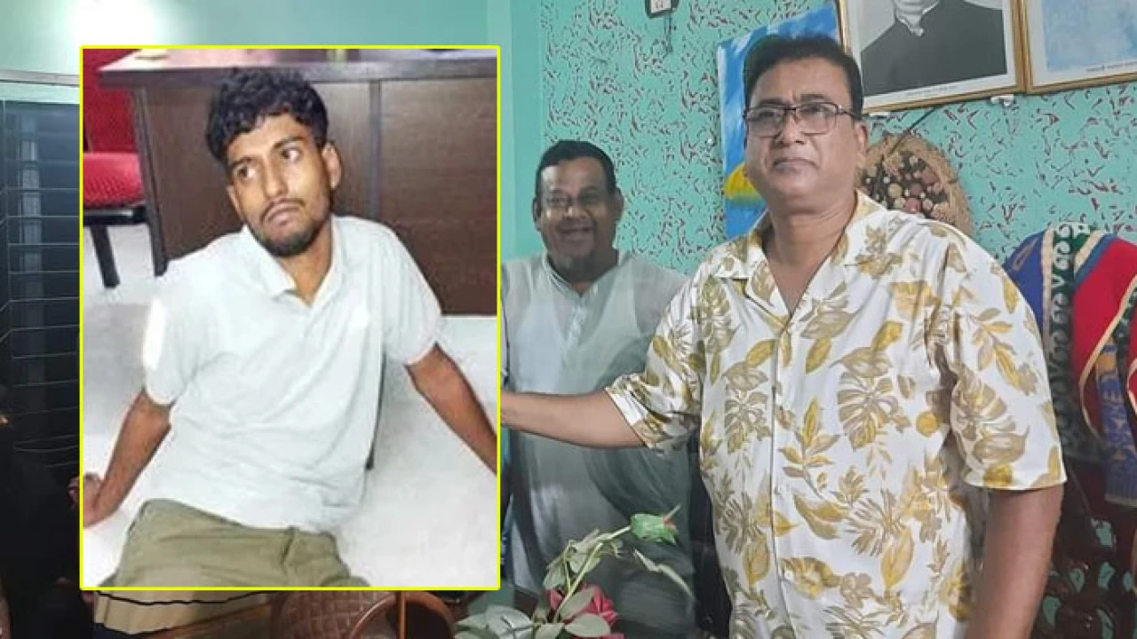 কসাই দিয়ে মাংস টুকরো টুকরো করা হয় এমপি আনারের