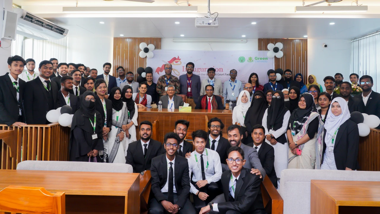 গ্রিন ইউনিভার্সিটিতে ‘মুট কোর্ট’ উদ্বোধন