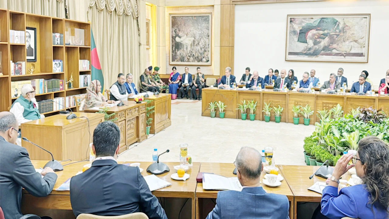 প্রধানমন্ত্রীর সঙ্গে যুক্তরাষ্ট্রের বাণিজ্য প্রতিনিধি দলের বৈঠক