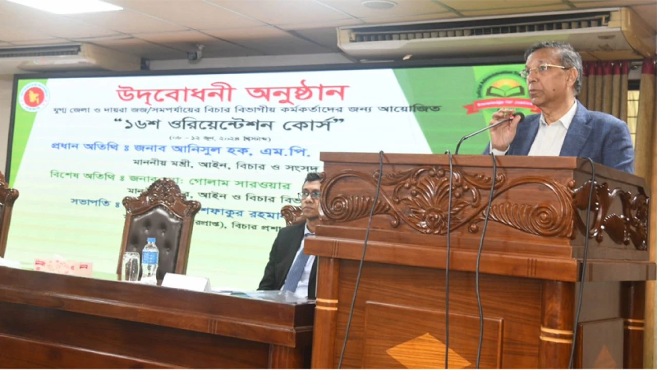 খেলাপি ঋণের লাগাম টানতে ব্যবস্থা নেওয়া হবে: আইনমন্ত্রী