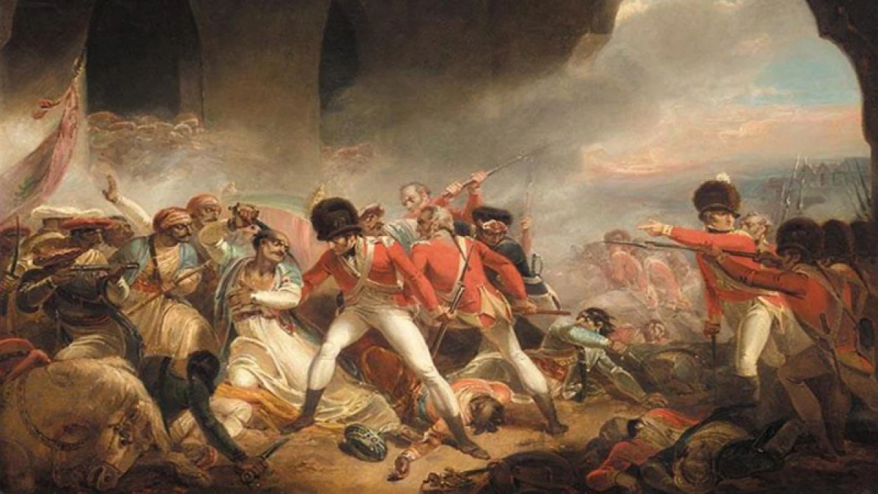 ‘মহীশুরের নবাব হায়দার আলির সঙ্গে ব্রিটিশদের যুদ্ধ শুরু হয়’