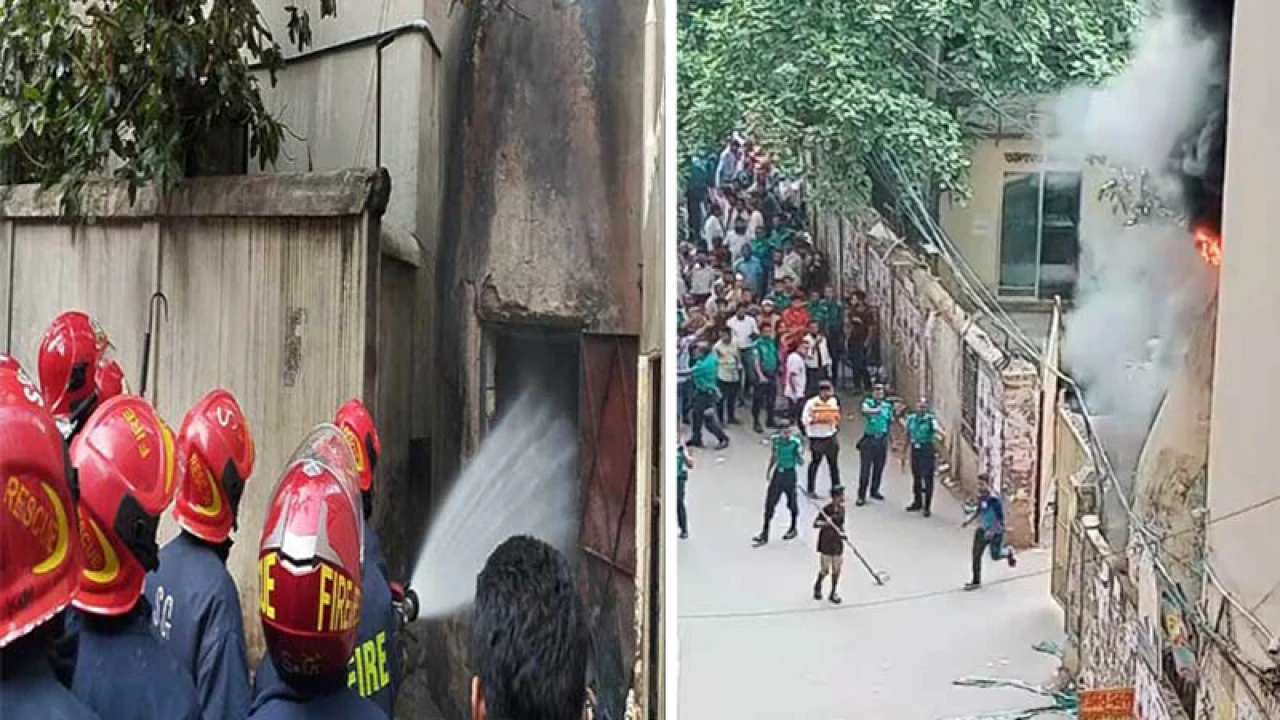 ঢাকার সিএমএম আদালতে আগুন