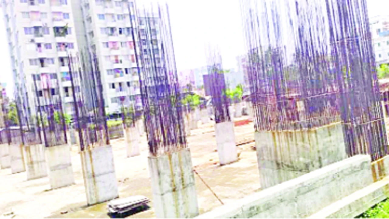 ৭ বছরে অগ্রগতি পিলার আর রড