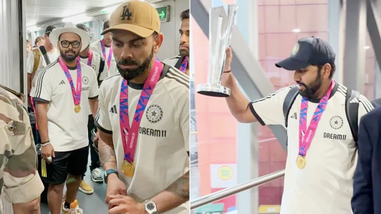 বিশ্বকাপ জয়ের ১০৫ ঘণ্টা পর দেশে ফিরল ভারত