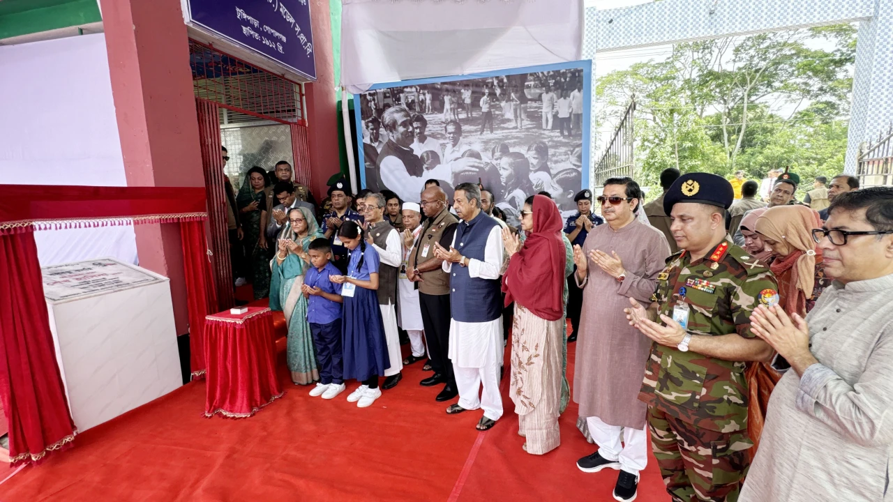 বঙ্গবন্ধু কর্নার উদ্বোধন করলেন প্রধানমন্ত্রী