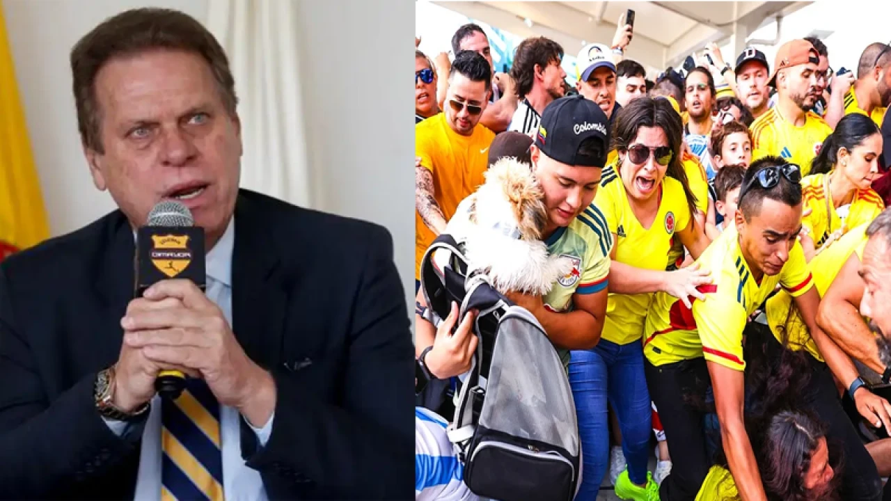 মারামারির অভিযোগে কলম্বিয়ার ফুটবল প্রধান গ্রেপ্তার