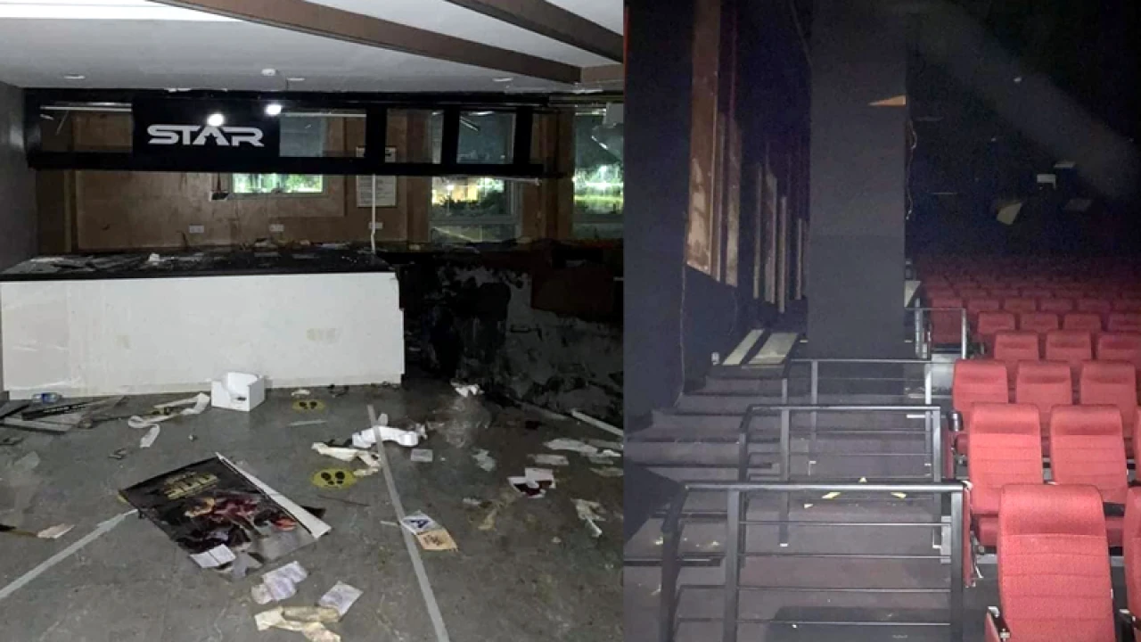 স্টার সিনেপ্লেক্সে ভাঙচুর