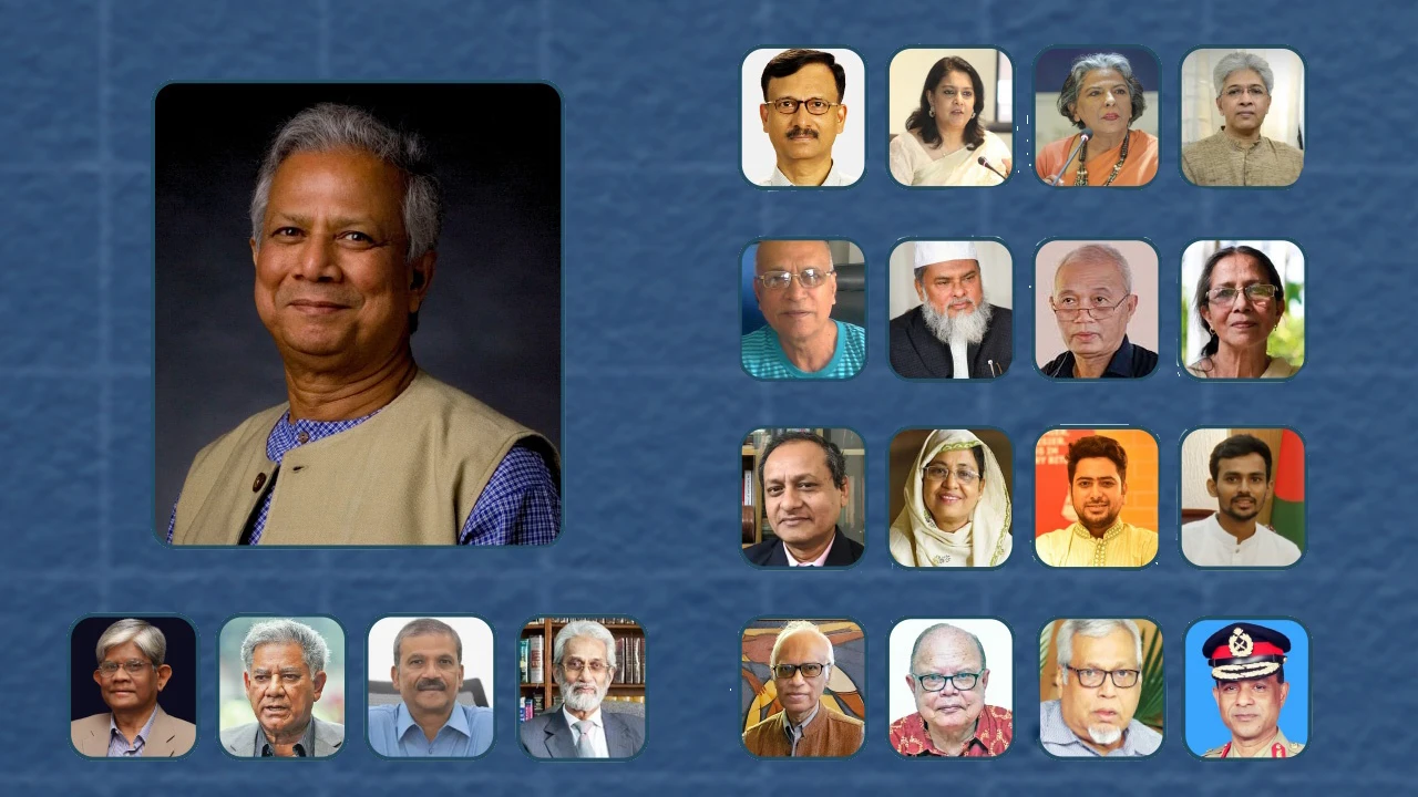 দপ্তর বণ্টন-পুনর্বণ্টনের পর যে উপদেষ্টার দায়িত্বে যে মন্ত্রণালয়