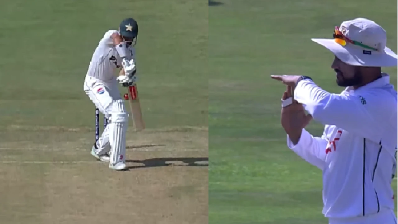 বাংলাদেশের বিপক্ষে আউট হয়ে খেপলেন মাসুদ