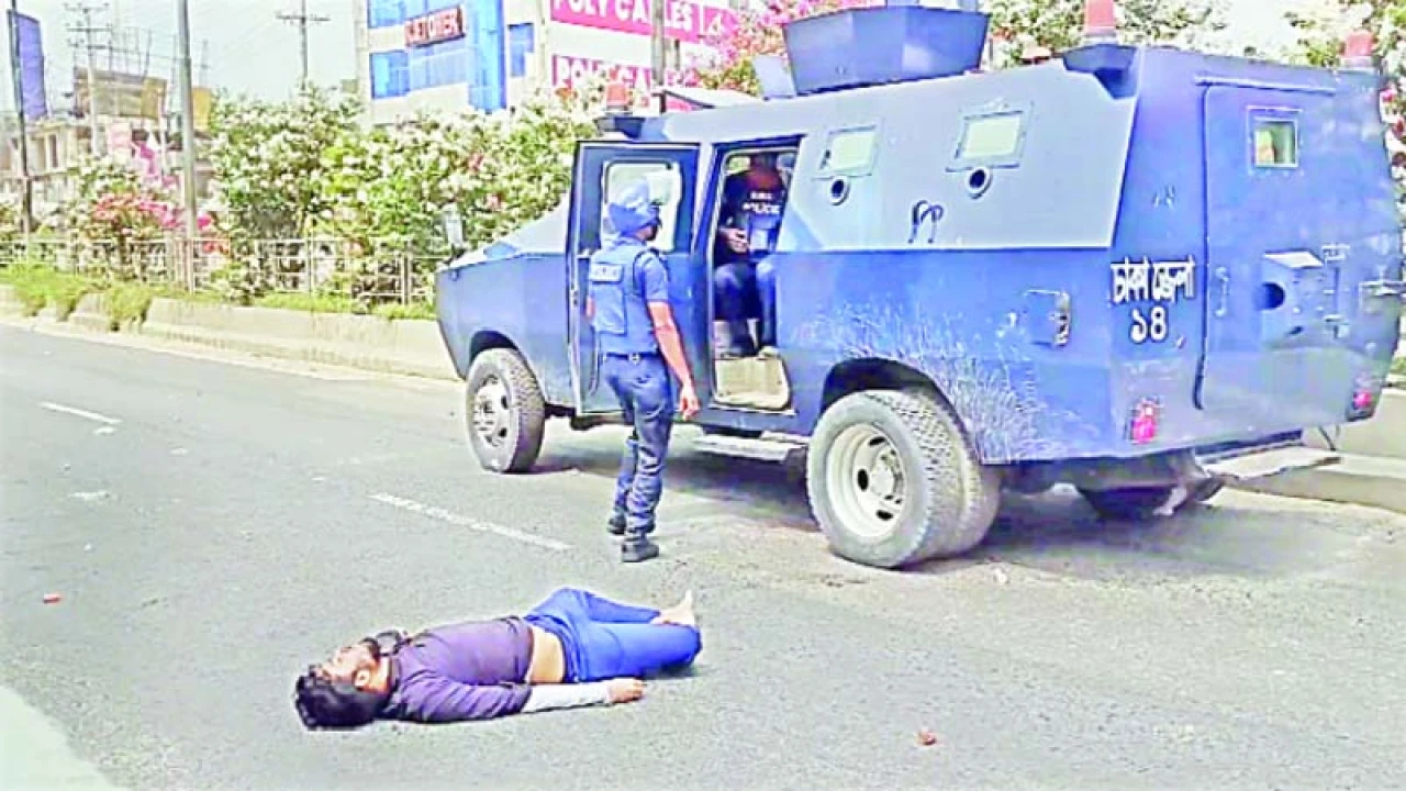 ইয়ামিনকে দুষ্কৃতকারী বলে মামলা সাজায় পুলিশ