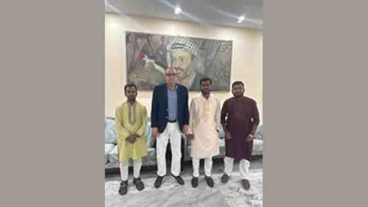 ফিলিস্তিনের রাষ্ট্রদূতের সঙ্গে গণঅধিকার পরিষদের বৈঠক