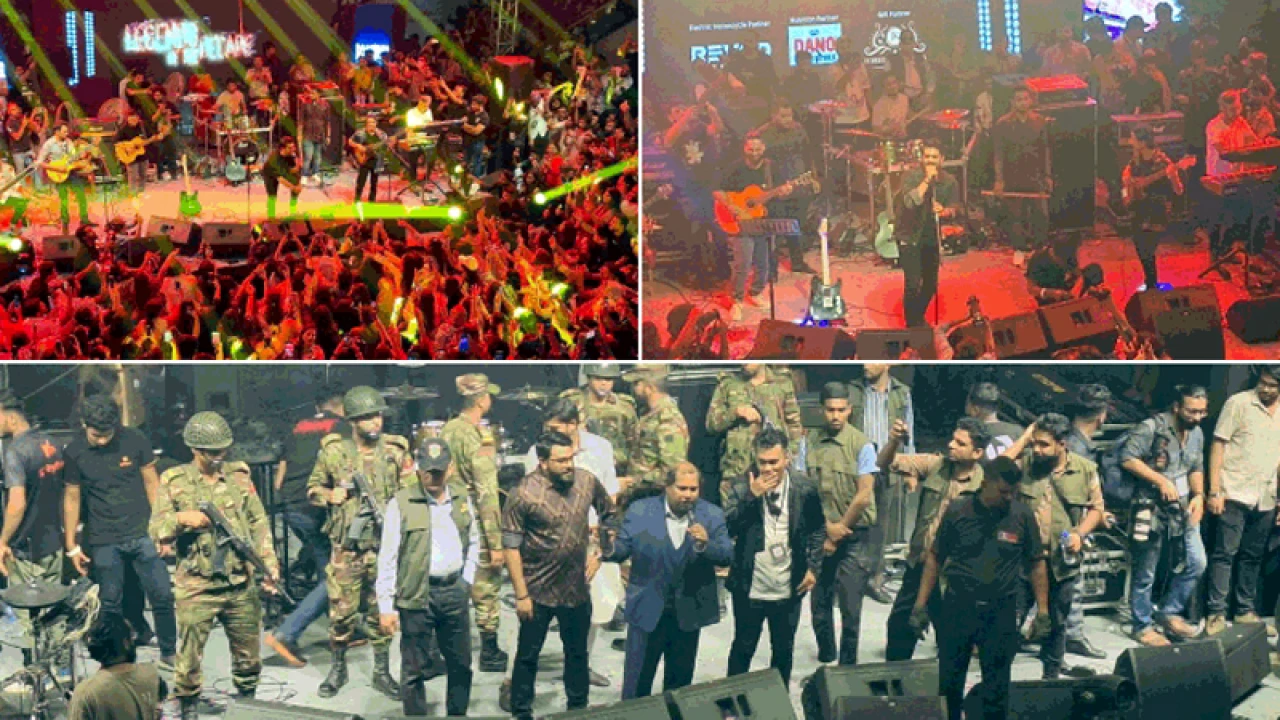 ‘জাল’র কনসার্টে বিশৃঙ্খলা, নিতে হয়েছে সেনাবাহিনীর সহায়তা