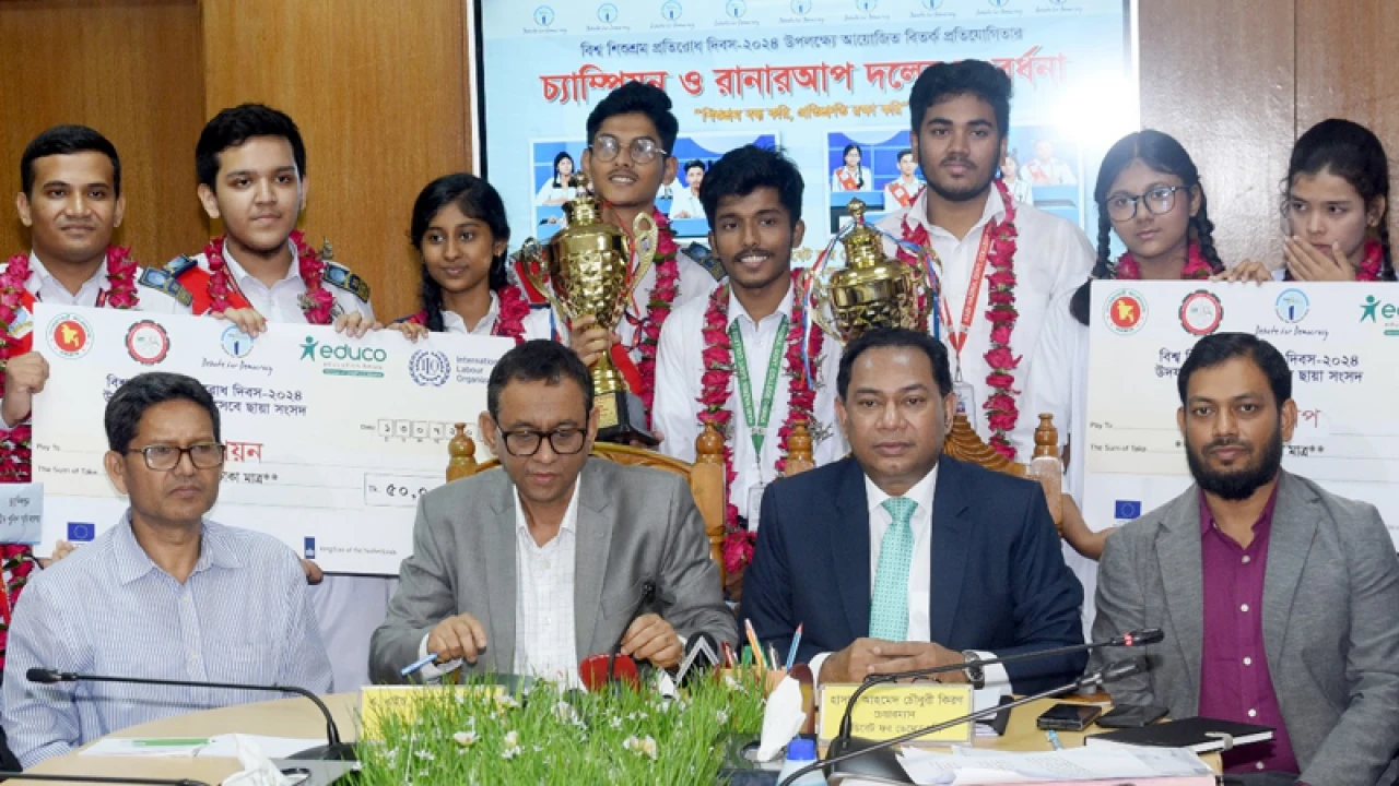 শিশুশ্রম থাকলে শিশুদের বিকাশ হওয়ার সুযোগ থাকে না: সফিকুজ্জামান