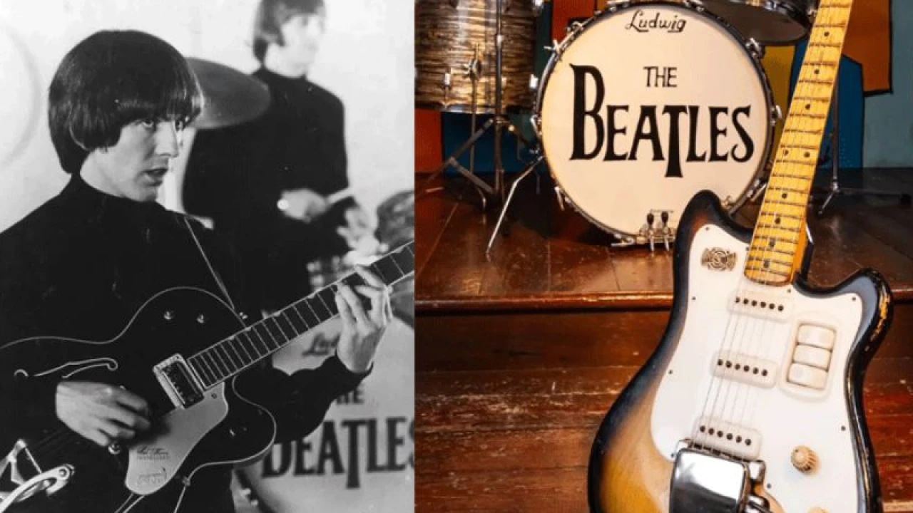 নিলামে জর্জ হ্যারিসন’র গিটার ‘ফিউচারামা’