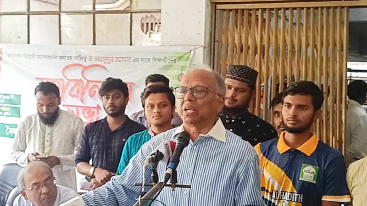 ১৪ বছর পর জনগণ বুঝতে পারছে, আমি সঠিক ছিলাম: মাহমুদুর রহমান