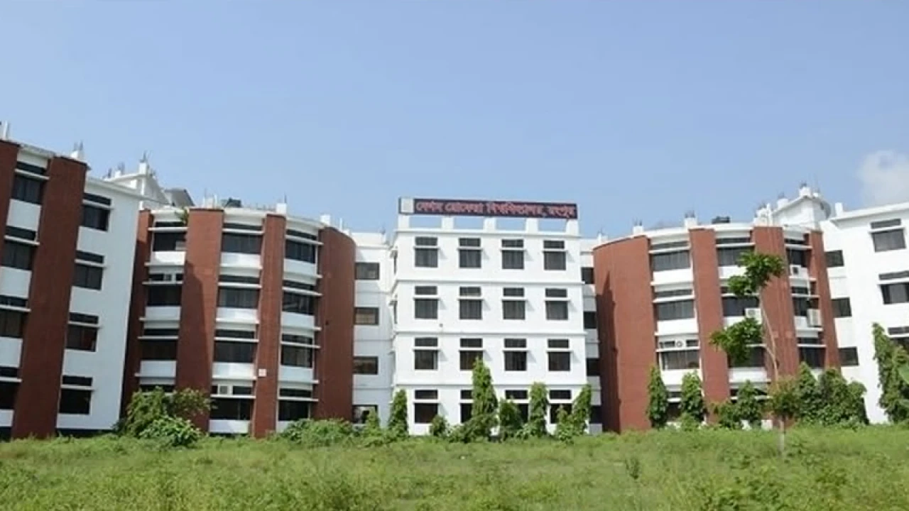 বেগম রোকেয়া বিশ্ববিদ্যালয়ে সব ধরনের রাজনীতি নিষিদ্ধ