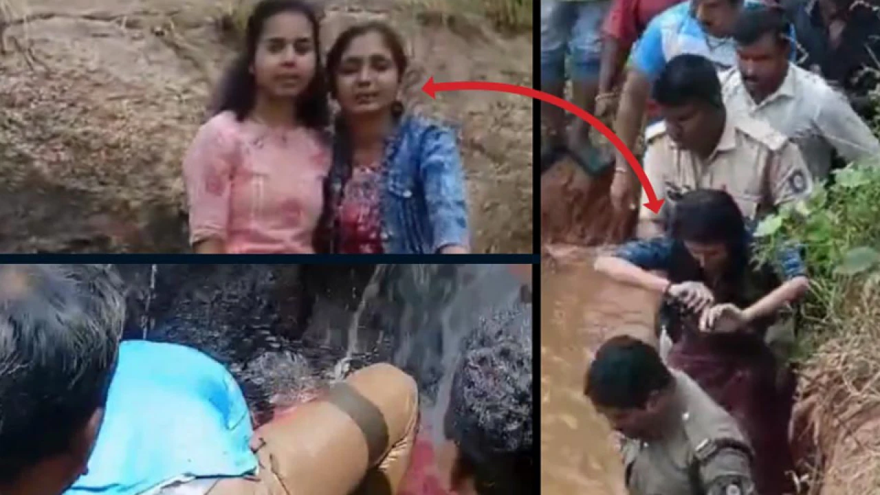 ২২ ঘণ্টা ঝর্ণার পাথরে আটকে থাকার পর তরুণী উদ্ধার