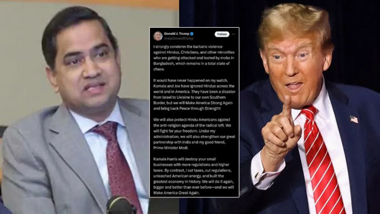 বাংলাদেশ নিয়ে ট্রাম্পের বিরূপ মন্তব্য, জবাব দিলেন মুশফিকুল ফজল আনসারী