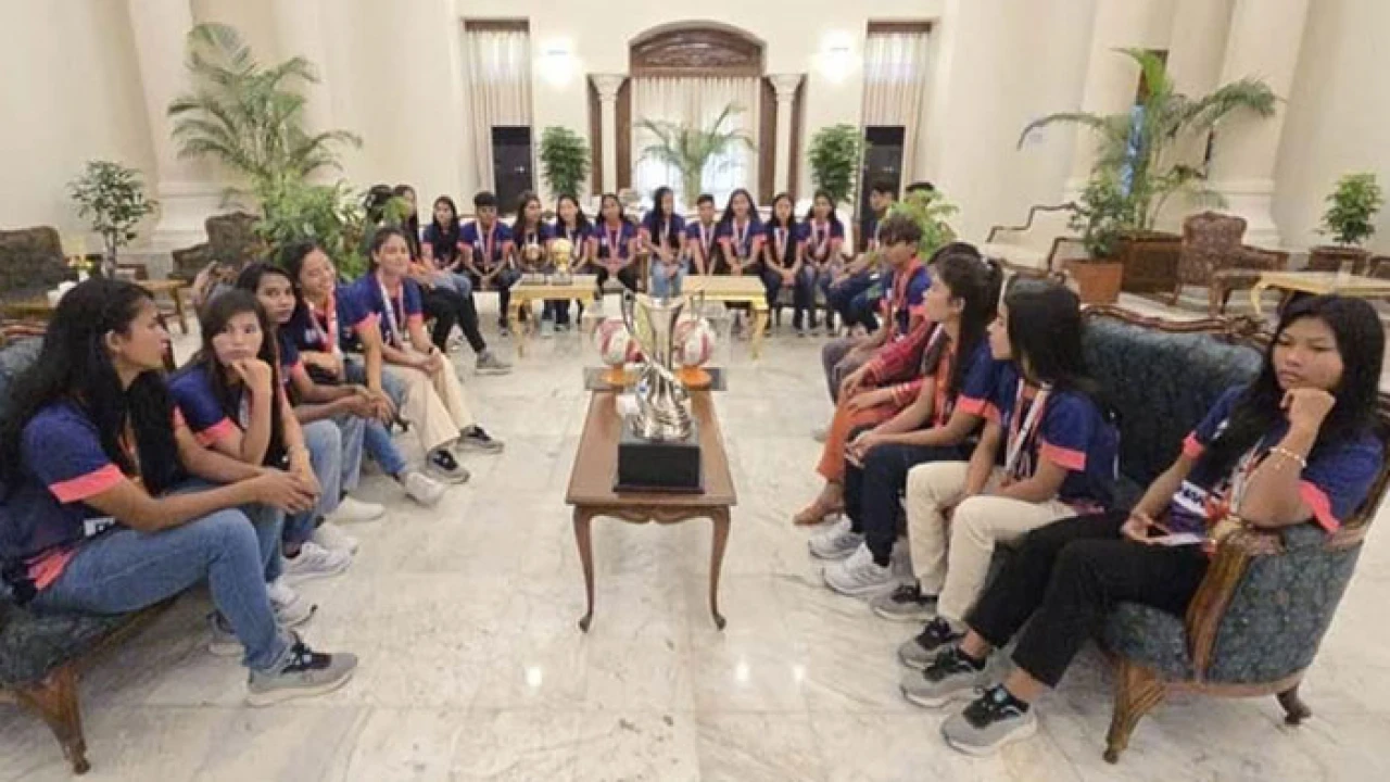 রাষ্ট্রীয় অতিথি ভবন যমুনায় সাফ চ্যাম্পিয়নরা