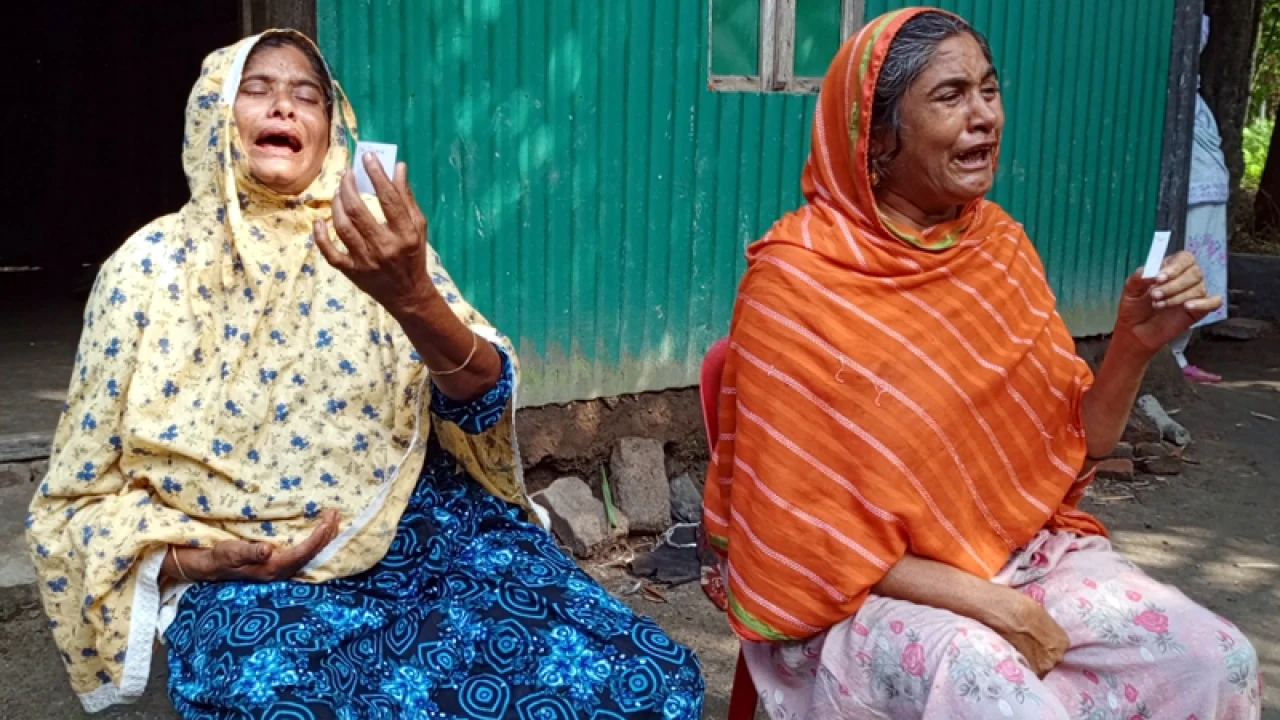 ইসরায়েলি বিমান হামলায় নিহত নিজামের বাড়িতে আহাজারি