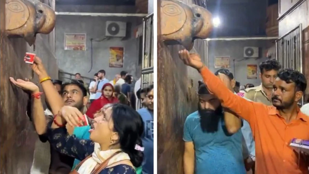 ভারতে দেবতার চরণামৃত ভেবে এসির পানি পান পুণ্যার্থীদের